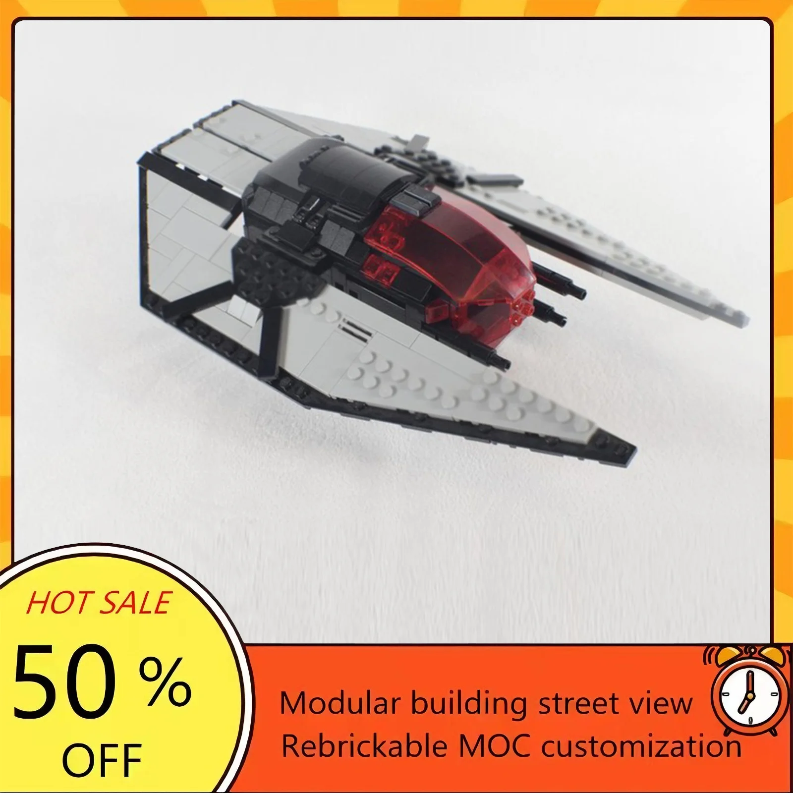 

Набор для сборки космического корабля из 374 деталей, популярная модель по мотивам фильма «Звездные войны», модульные строительные блоки, технологичный подарок, игрушка для детей, для сборки в праздники