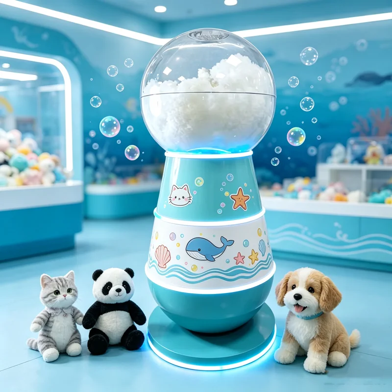 Cotton Filling Machine Doll Filling Machine Cotton Stuffing Machine for Plush Toy Teddy Bear Pillow Fiber OME