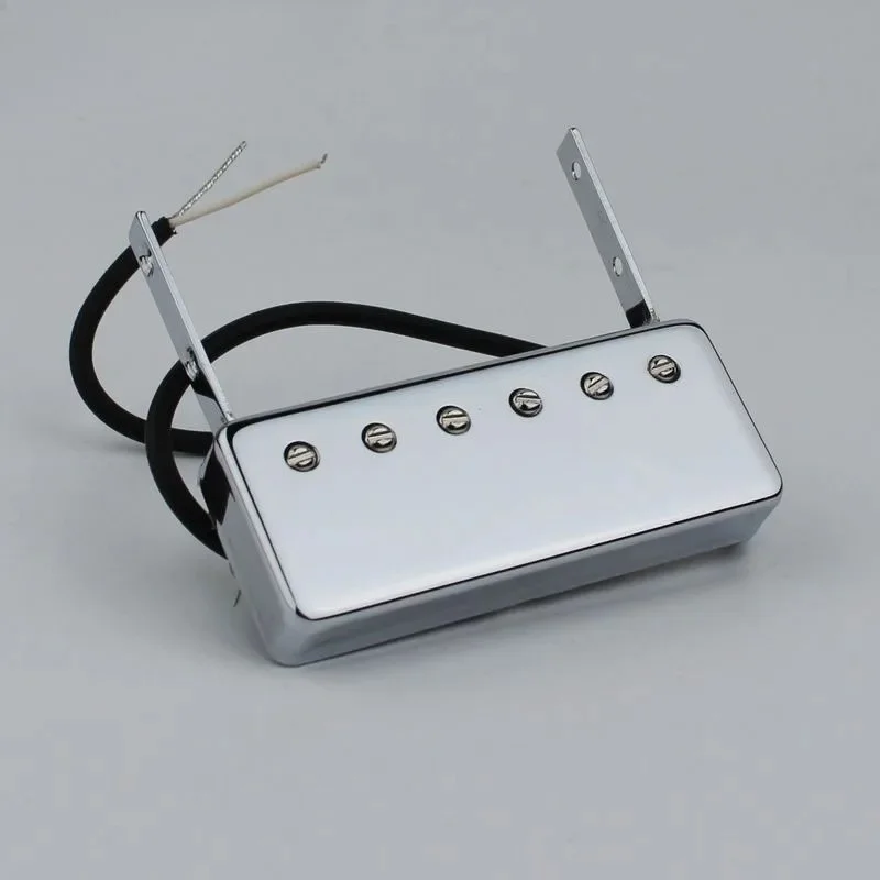 Single Coil Neck Pickup for Electric Guitar Chrome Floating Jazz Style Replacement Guitar Parts