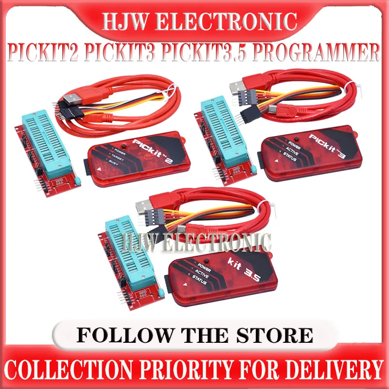 

PICKit2 PICKIT3 PICKit3.5 Programmer + PIC ICD2 PICKit 2 PICKIT 3 PICKIT 3.5 Programming Adapter Universal Programmer Seat