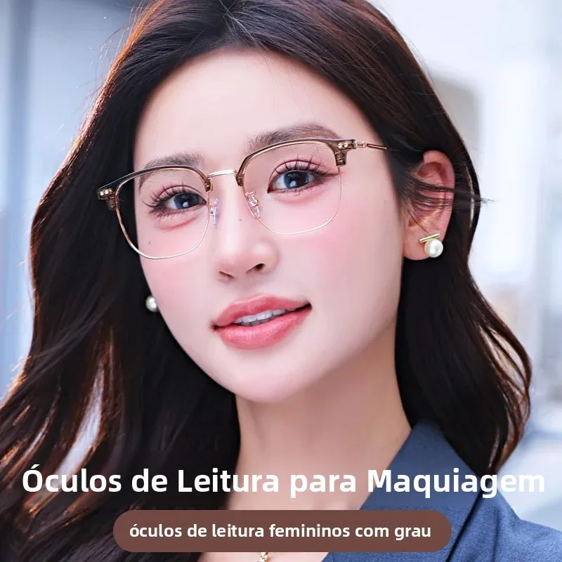 超薄型老眼鏡、ブルーライトカット、放射線防止、女性男性用、拡大鏡付きリーディンググラス、紫外線防止メガネ