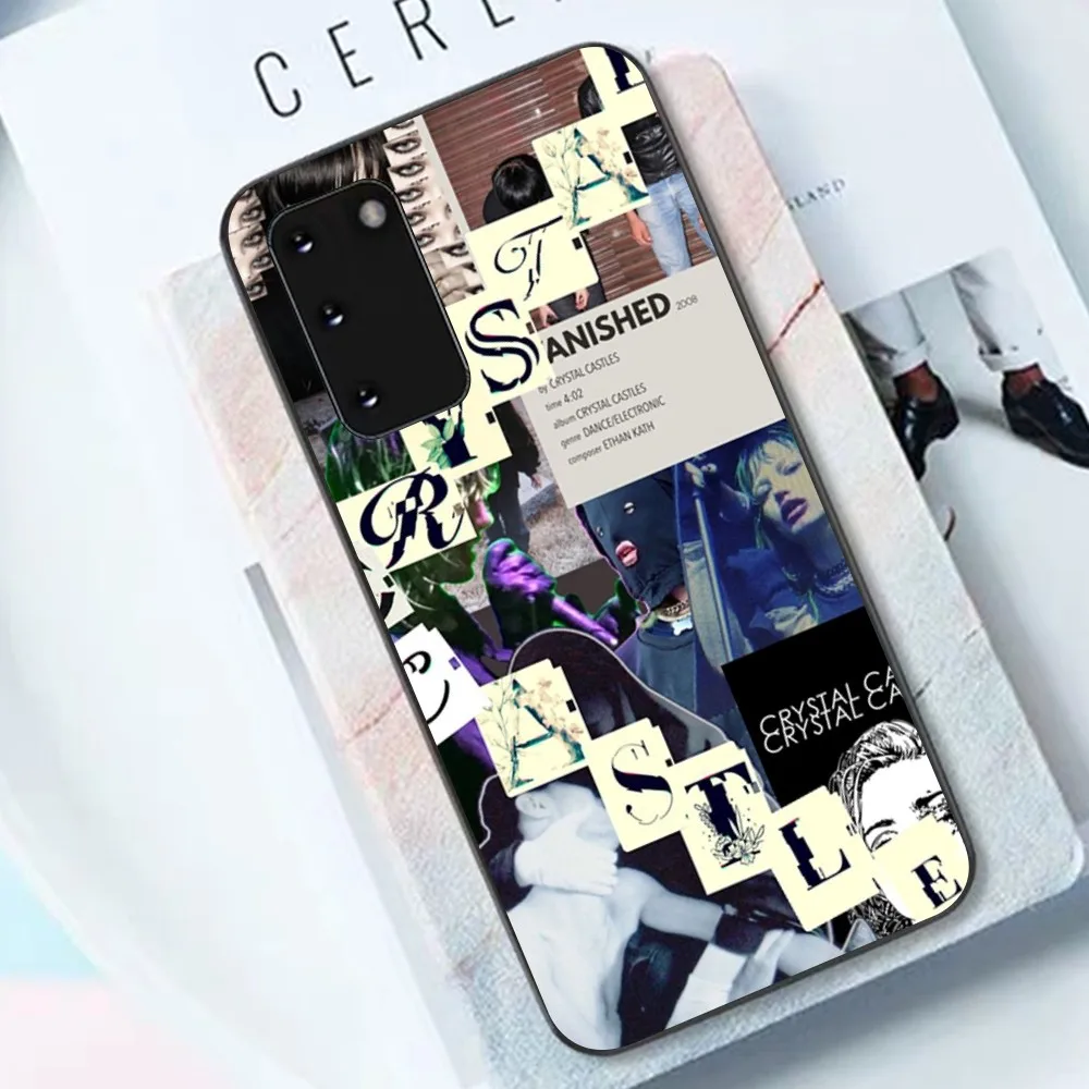 C-Crystal Castles Band Phone Case For Samsung S 9 10 20 21 22 23 30 23 24 plus lite Ultra FE S10lite Fundas