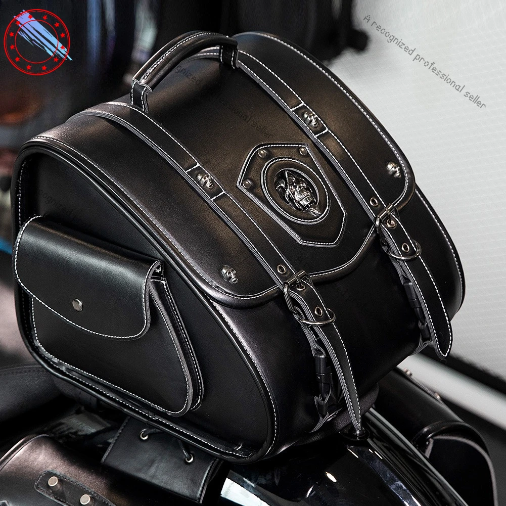 

Motorcycle chartered side bag Harley electric vehicle kit Knight equipment modified chartered car head and tail bag