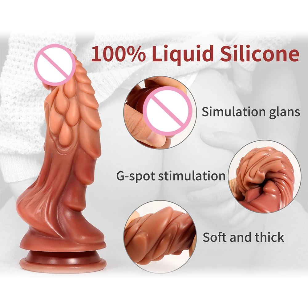 Tracrod Monster Dildo القضيب الكبار مع كوب الشفط كبير سيليكون لوازم منتجات ألعاب الجنس للإناث غشاء دسار المرأة