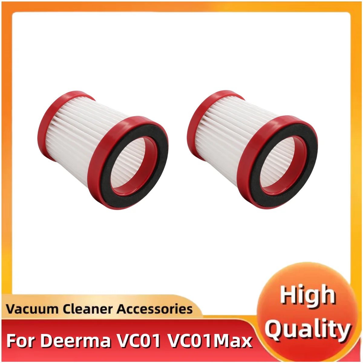 Filter for Deerma VC01 Handheld Vacuum Cleaner Accessories Replacement Filter Washble Portable Dust Collector