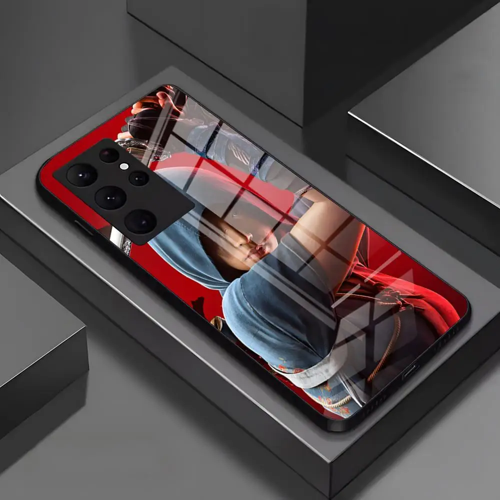 القتلة العقيدة الظلال قضية الهاتف لسامسونج A52 A71 A21 A54 A20 S25 غالاكسي A34 A14 A32 S24 S23 S22 S21 S20 FE غطاء زجاجي #5