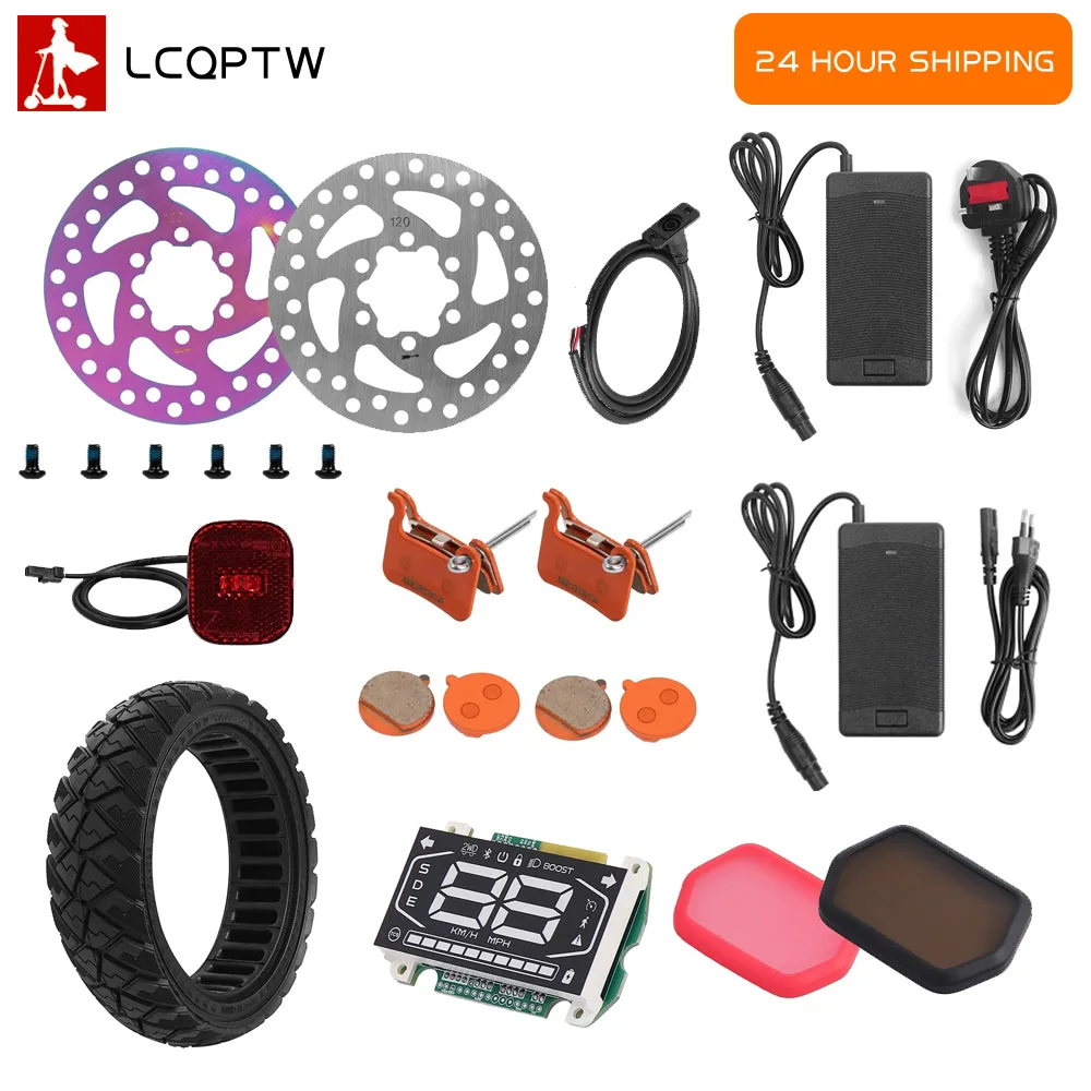 Para Segway Ninebot ZT3 Pro varios piezas de repuesto cargador para patinete eléctrico tablero faro pastilla de disco de freno reparación de luz trasera de neumáticos