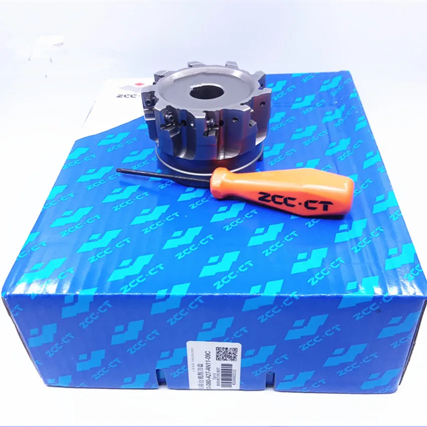 

EMP13-080-A27-AN11-09C / EMP13-080-A27-AN15-06C EMP13-080 EMP13 ZCC.CT 90° milling cutter disc For ANGX11 ANGX15 1PCS/BOX