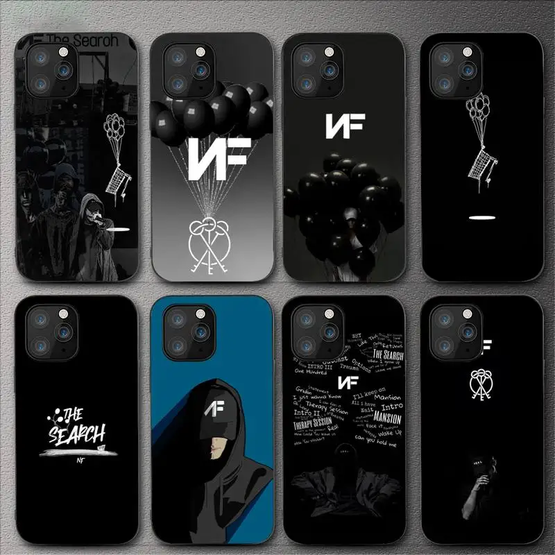 NF Rapper Phone Case For iPhone 11 12 Mini 13 14 Pro XS Max X 8 7 6s Plus 5 SE XR Shell