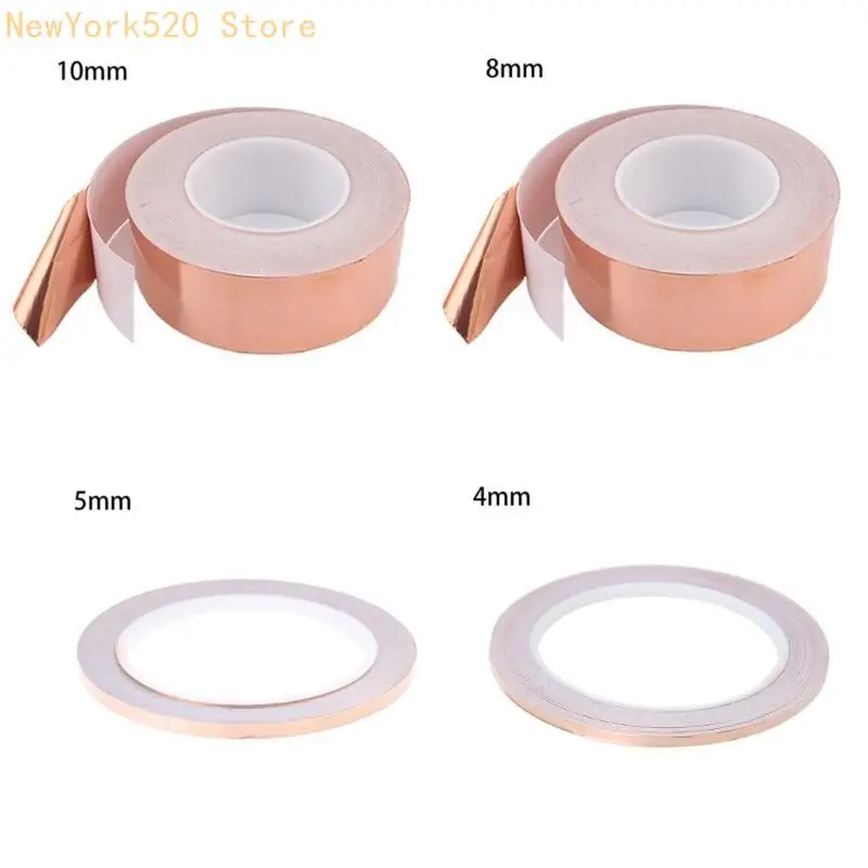 Copper Foil Tape Conductive Strip Adhesive Stained Glass N84C