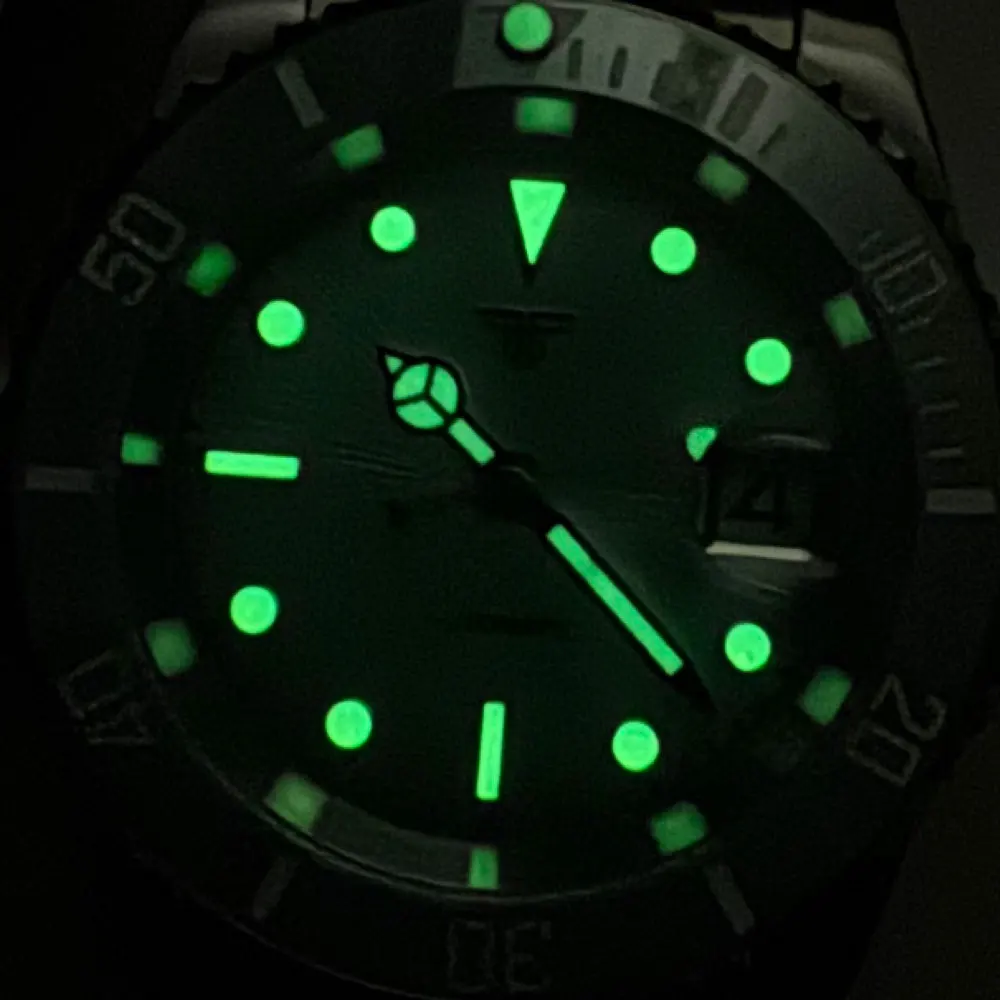 200m Waterproof Diver Watch for Men MIYOTA8215 Asia 2824 Movement Textured Dial Automatic Luminous Sapphire Crystal Slide Buckle