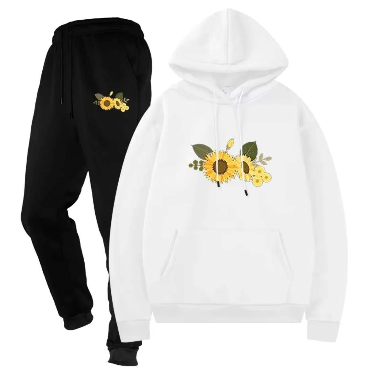 

Новый мужской спортивный костюм с принтом, комплект из 2 предметов, брюки на шнурке, спортивная одежда для бега, мужские толстовки, осенняя спортивная одежда с капюшоном