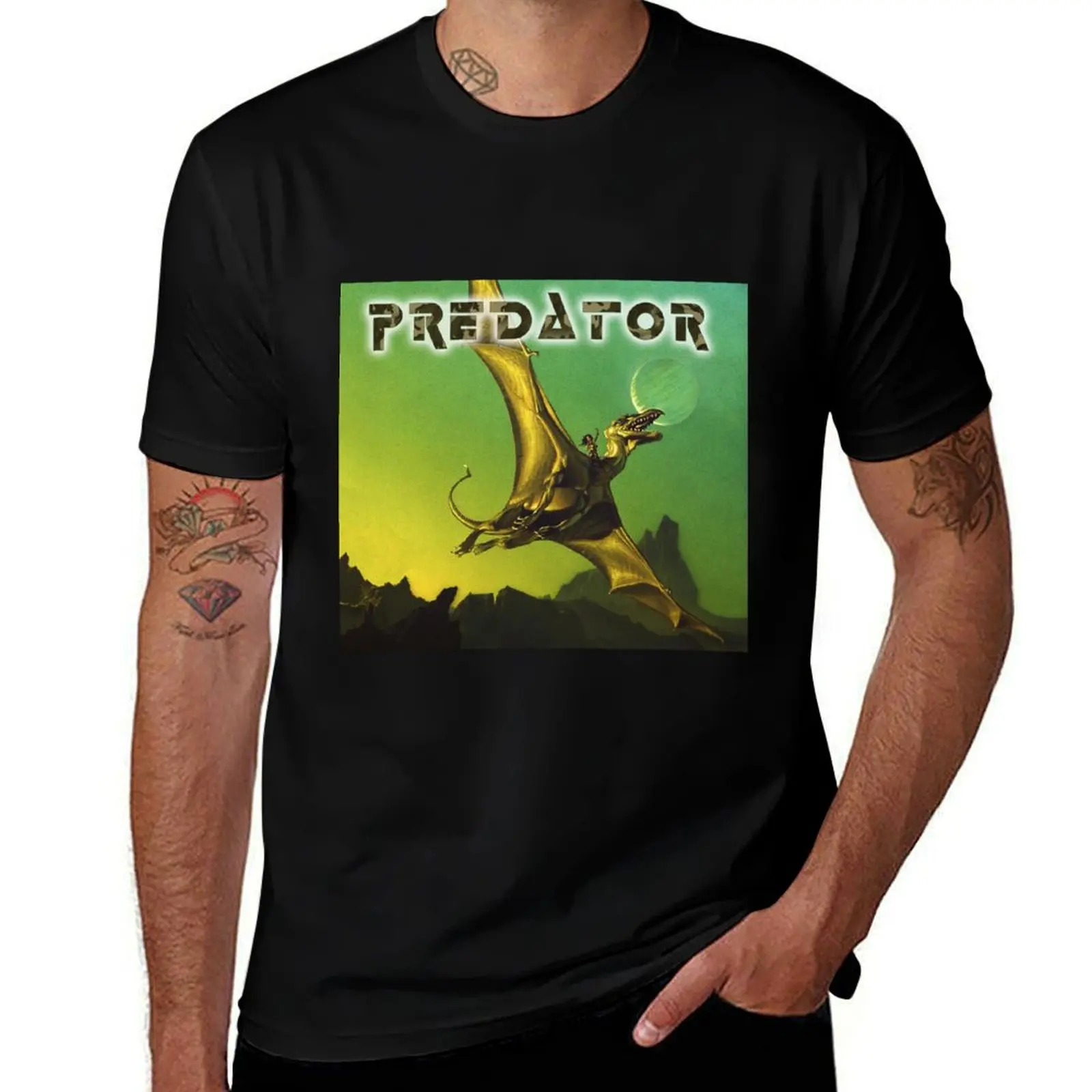 

T-Shirt man shirt tshirt custom Predator debut t shirt print album t essential