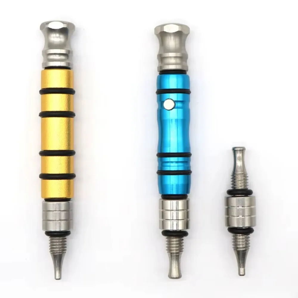 チタン合金製の車のへこみ修理ツール,4 in 1パーカッションペン,取り外し可能なタッパーツール,マグネット,高品質