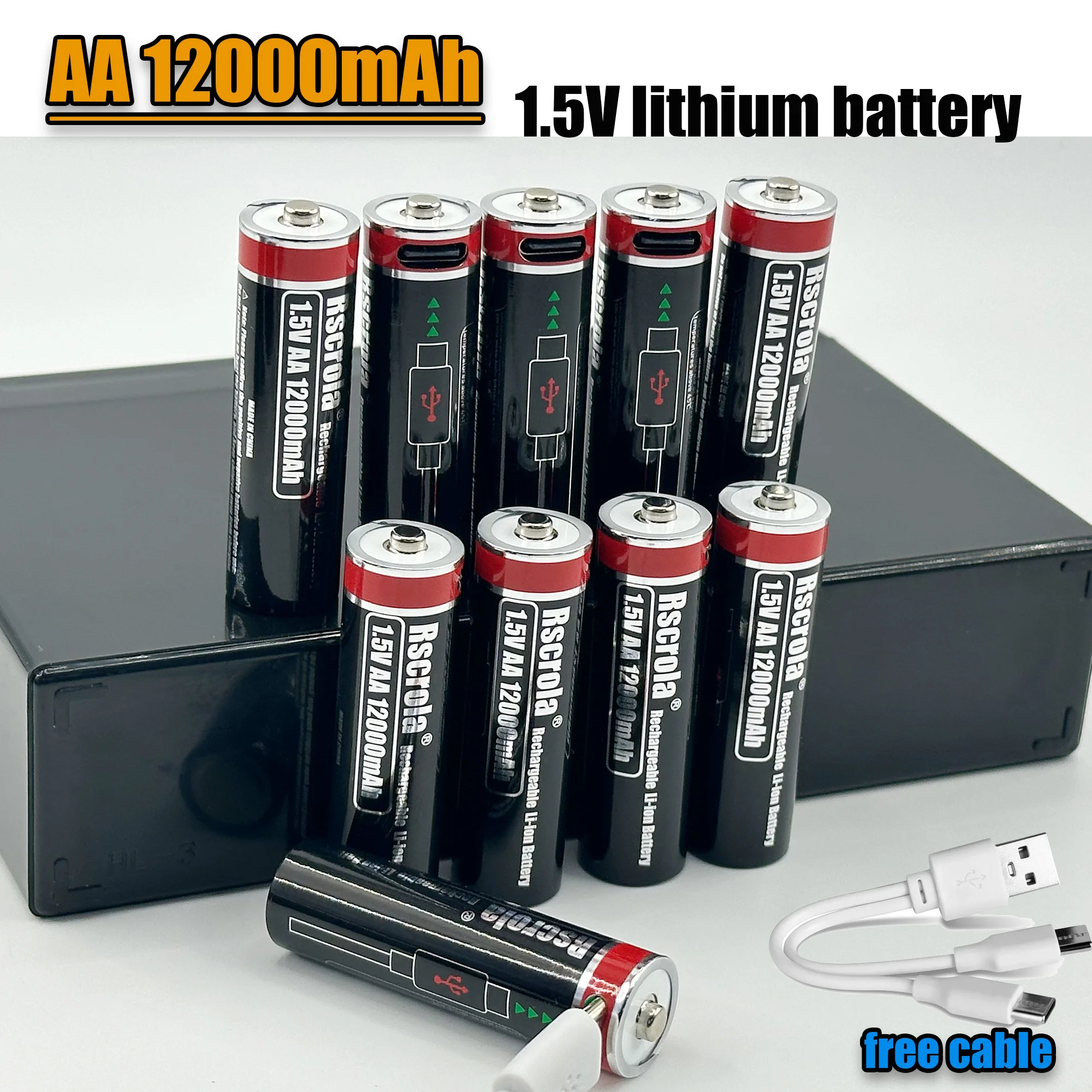 Hot 1.5V 12000Mah U…