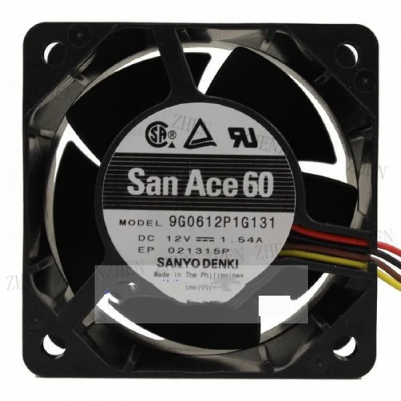 

Y ОРИГИНАЛЬНЫЙ Sanyo 9G0612P1G131 6038 12 В 1,54 А охлаждающий вентилятор #