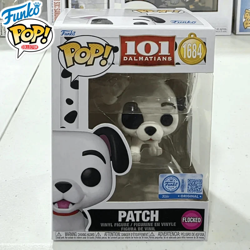 

Фигурка Funko Pop Original 101 Dalmatians # Коллекционная виниловая фигурка 1112: Модель-игрушка для мальчиков и девочек, подарок, украшение