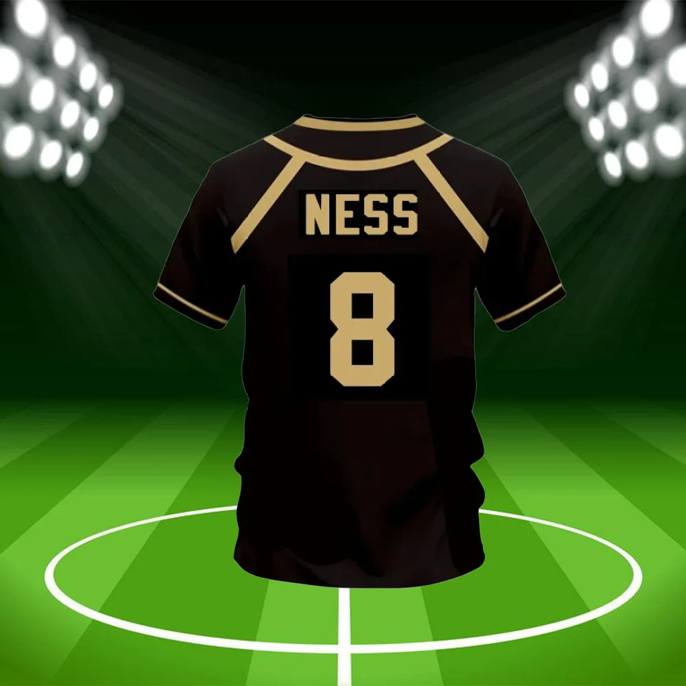 Jersey Futsal Muster Blue Lock Anime Bastard München Sommer Männer Und Männer 3Dt Hemd Casual Sport T Shirt Top T hemd Männer