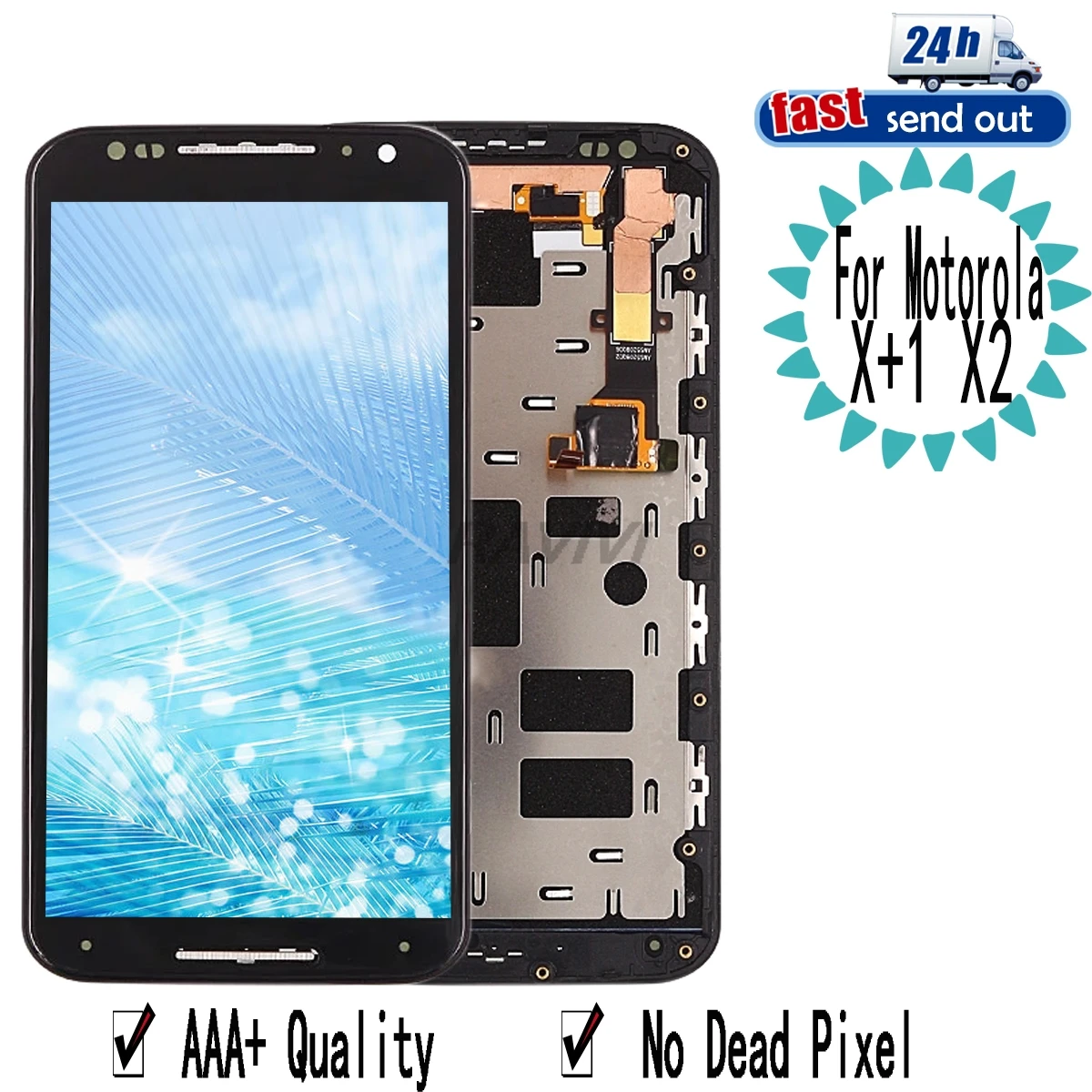 LCD For Motorola Moto X2 X+1 XT1092 XT1095 XT1096 XT1097 LCD Display Screen Digitizer Assembly Replacement