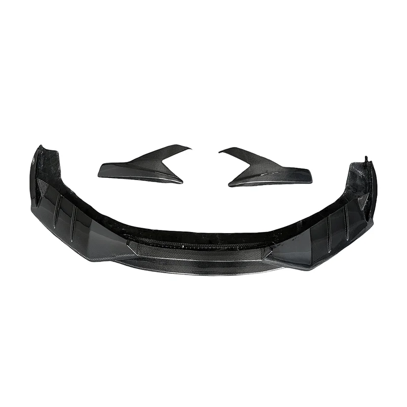 

For Lamborghini Huracan LP580 LP610 Upgrade to M Style Carbon Fiber Front Lip Bumper Diffuser Spoiler Spliter Bodykit