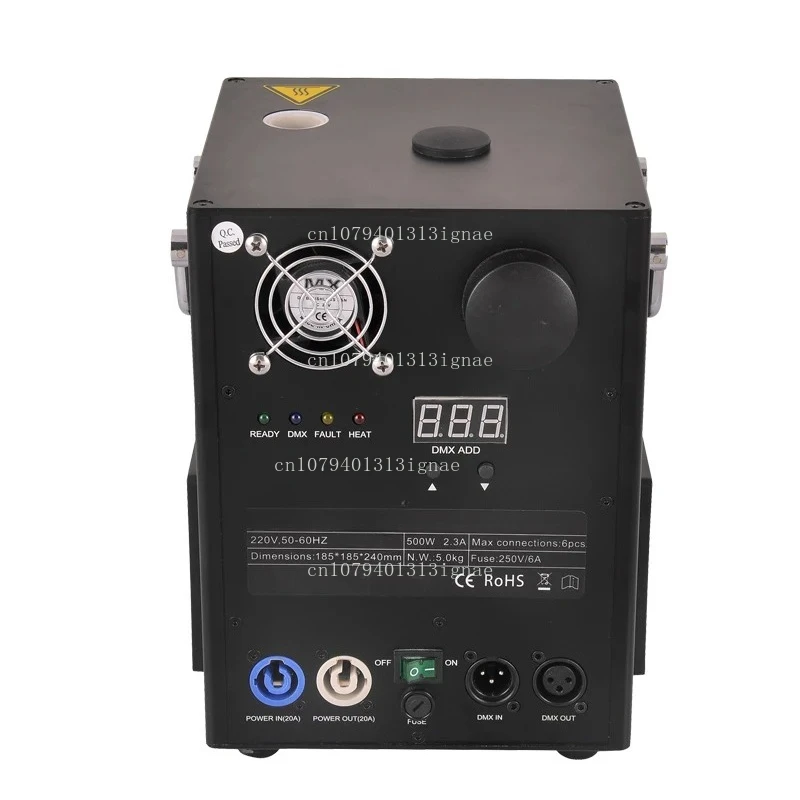 Stage Light 650W DMX512 Wireless Cold Spark Machine Wedding Cold Pyrotechnics Fountain Sparkler Machine With Flight Case