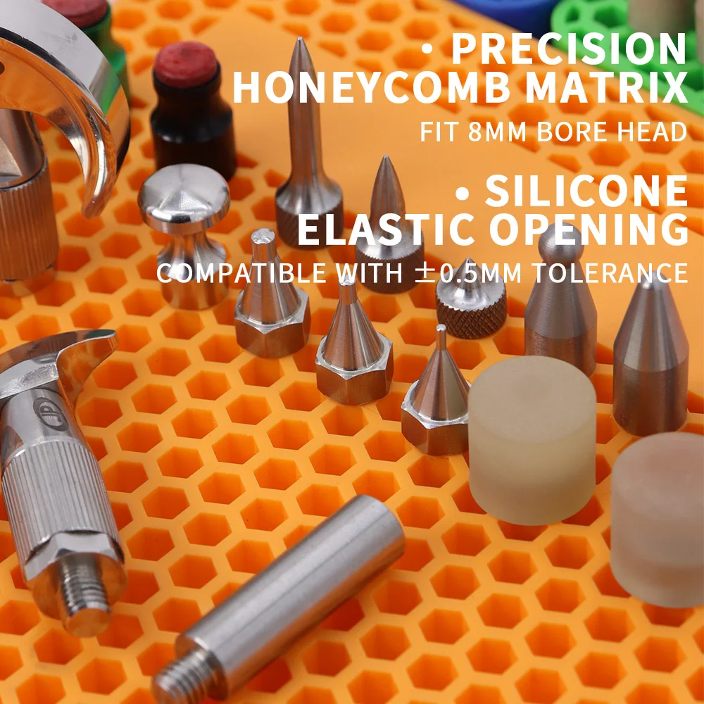 

25*25CM dent repair head storage board M8 threaded chuck finishing repair pen PDR knock replacement head storage