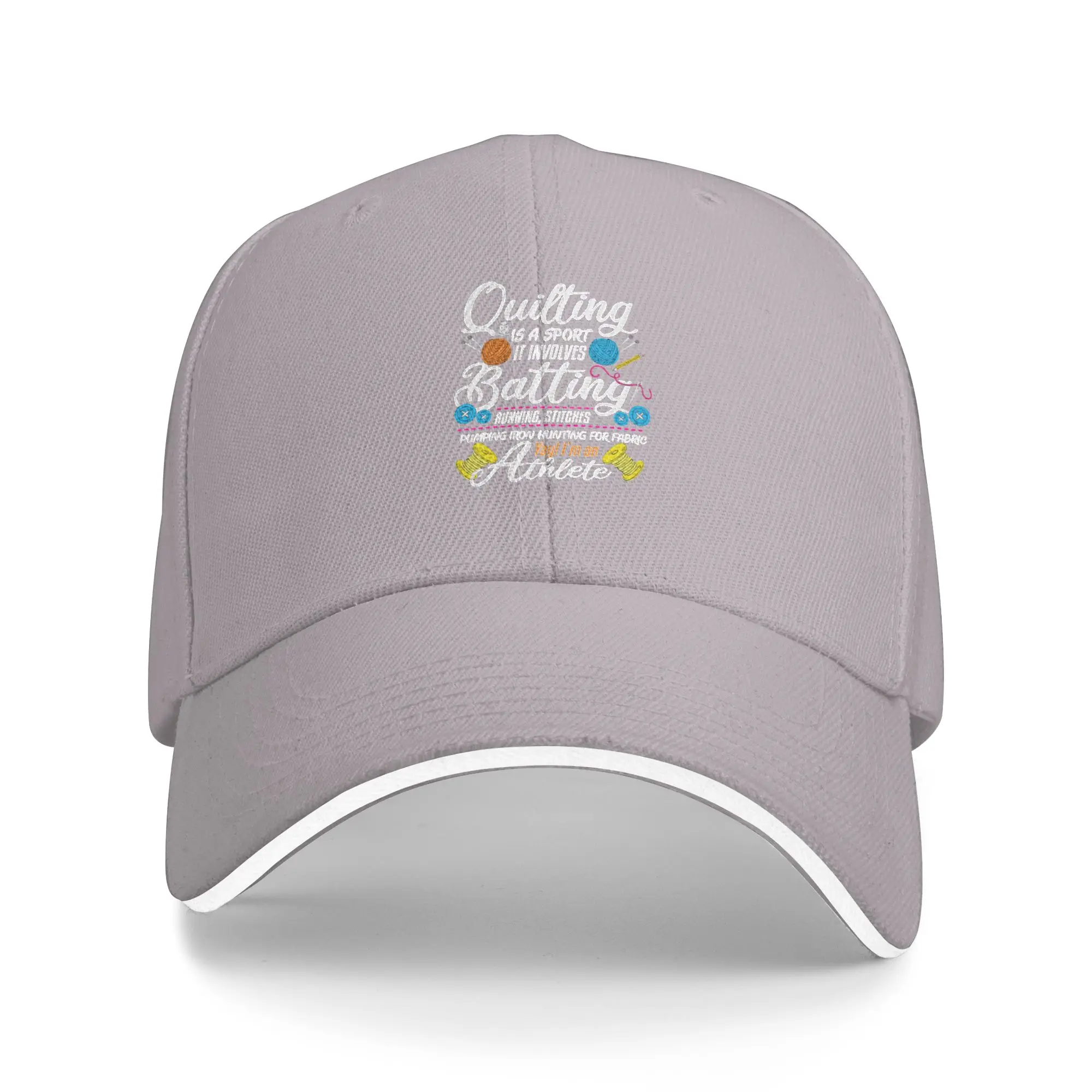 Hot Sale Funny Quilting Sewing Gift Quilter and Sewer Yarn Baseball Cap  Classic Women Hat  Long Journey Women Hat