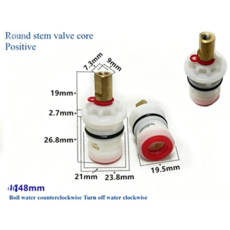 Suitable for 20/27/35/40mm Watersaving Replacement Ceramic Spool Mixer Tap Faucet Cartridge Kitchen Bathroom Faucet Replace Part
