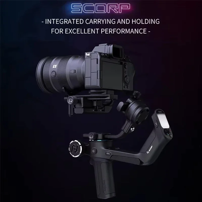 

FeiyuTech SCORP Стабилизатор карданного подвеса 3-осевой портативный беззеркальный DSLR