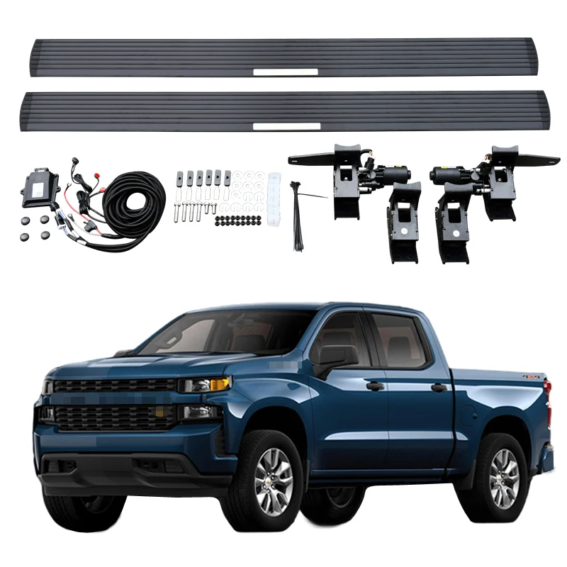 

Automatic Electric Power Side Step Running Board for Chevrolet Silverado Crew Cab 2015-2018 2019+