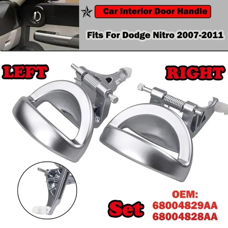19299614 19299613 For Chevy HHR 2006 2007 2008 2009 2010 2011 New Style Front Rear Left Right Inside Interior Door Pull Handle