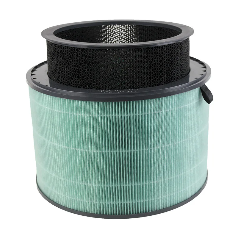 Cylindrical Composite Air Purifier Replacement Filter, Compatible with LG AS281DAW AS227DWE Purifier Spare Filter Element