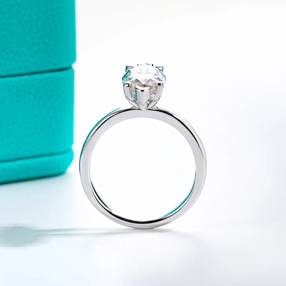 AnuJewel 3ct D Color Marquise Cut Moissanite Engagement Wedding Ring 925 Sterling Silver Rings For Women Gift Jewelry Wholesale