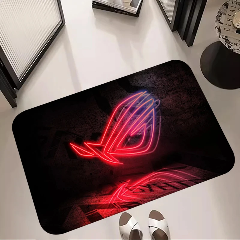 Gaming Room Mat Asus ROG Rugs Foot Carpets Entrance Doormat Bath Rug Floor Mats Anti Slip Mat Home Decor Kitchen Hallway Carpet