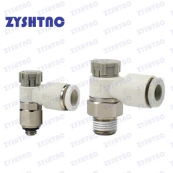 new Type elbow fittings AS1201F Flow control valve Regulator valve Speed control valve gas fitting AS2201-M5-04A/AS3201F-03-12SA