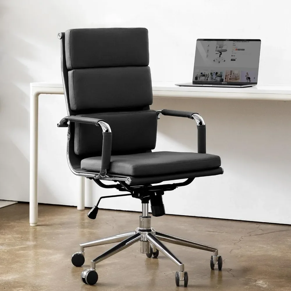 Office Desk Chair,Ergonomic Executive Leather Modern Conference Task