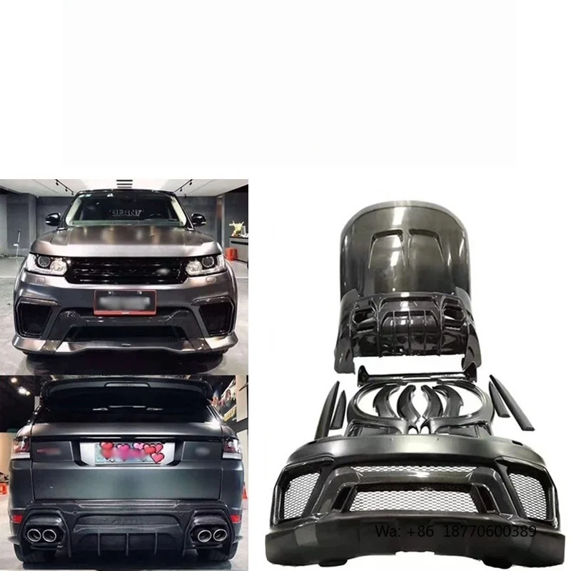 Suitable for Land Rover Range Rover Sport Modification Upgrade Carbon Fiber Surround Car Modification Upgrade Body Kit