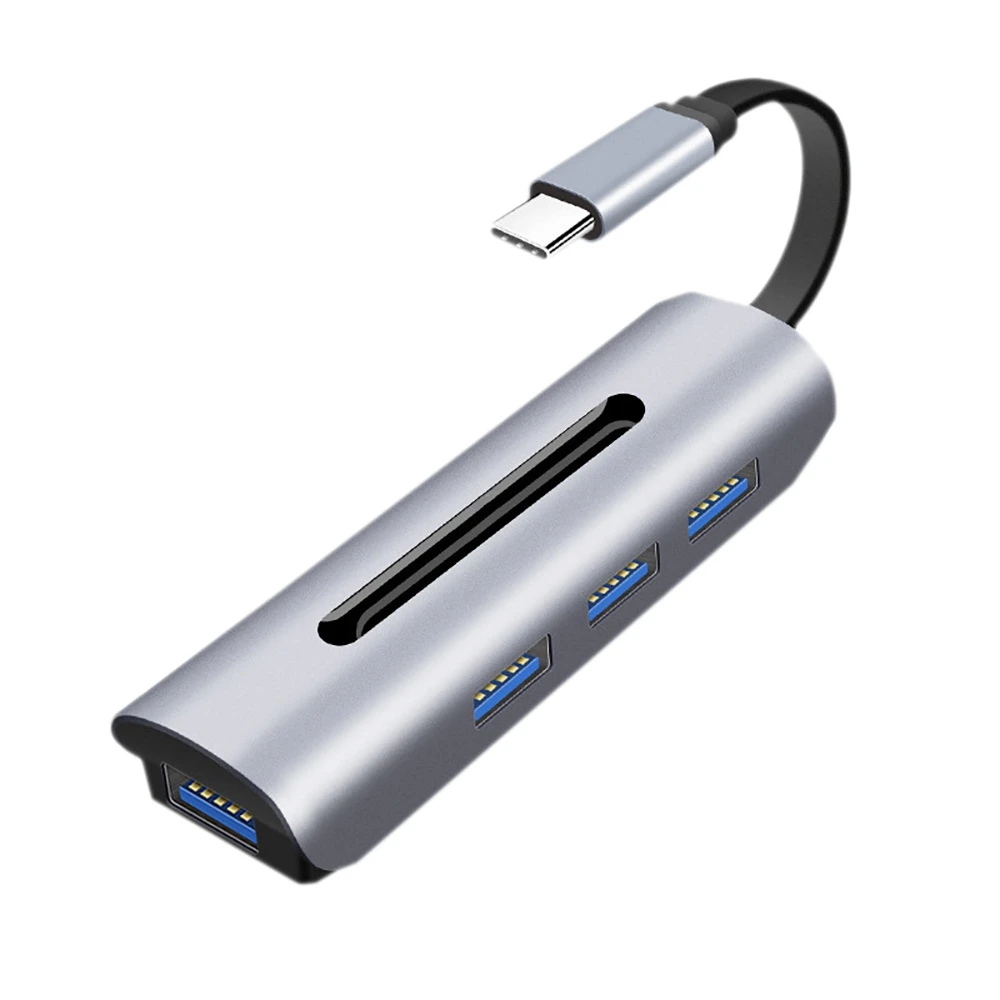 

Док-станция 4 в 1, USB Type-C, 5 Гбит/с