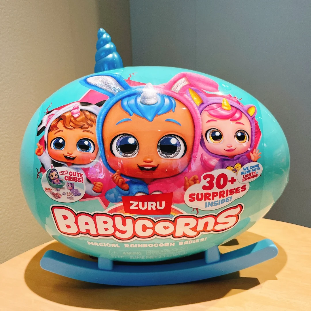 

HOT Zuru Rainbocorns Babycorns Surprise Blind Egg Magical Collectible Toy With 30+ Surprises Lights Sounds Desk Decor Toys Gift