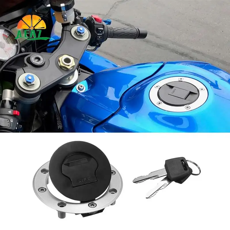 

AEA7-Fuel Cap Lock Motorcycle Fuel Tank Cap For Suzuki SV650 SV 650 GSXR 1000 2003-2014 GSXR 600 GSXR 750 2004-2014