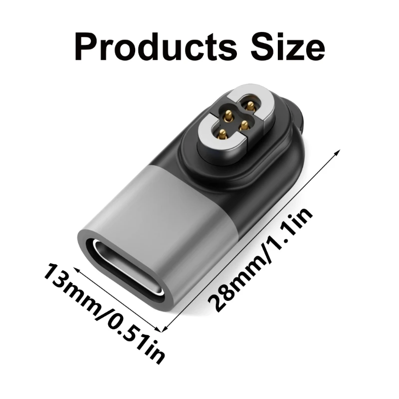 محول منفذ شحن سريع USB C لملحقات سماعات الأذن OpenSwim S710