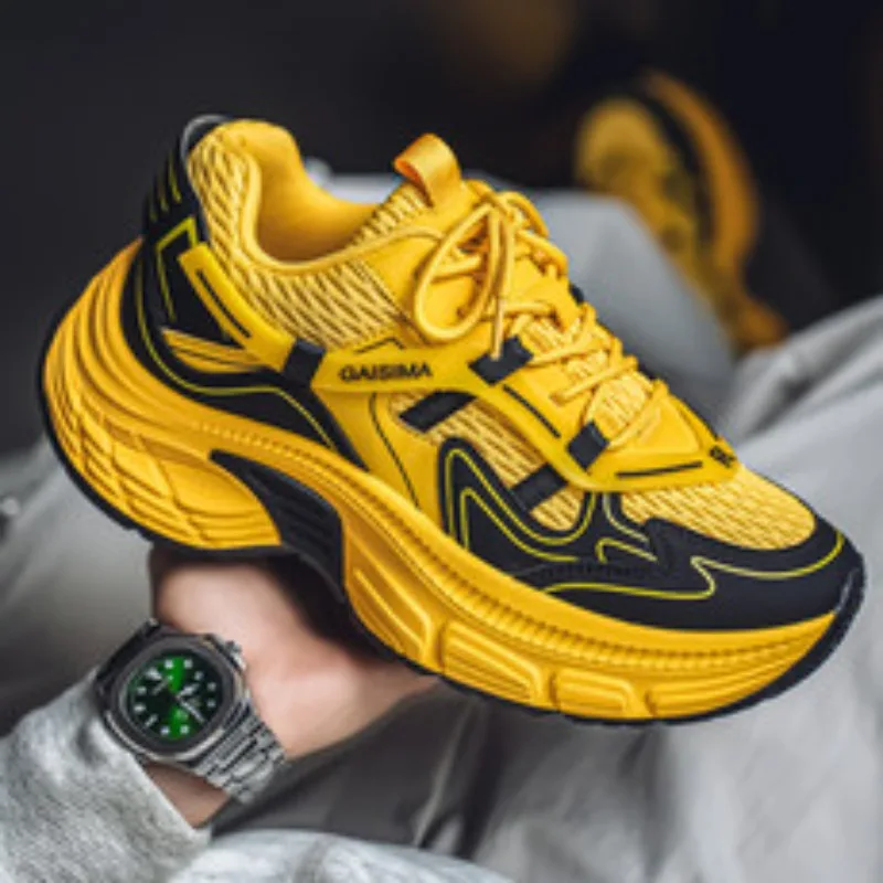 

Trendy Ins Thick soled Niche Dad Shoes Trendy Shoes Casual Shoes Men's Shoes