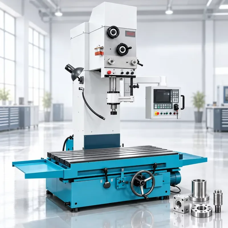 High Precision Heavy Duty Vertical CNC Boring Machine for Metal Mold Making and Industrial Parts Processing