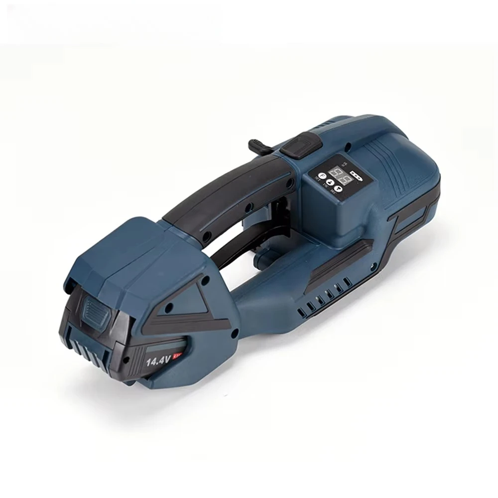 YOUNGSUN 13-16mm PP /PET  Automatic Strapping Machine 4000mha Battery Powered Strapping Tool Electric Battery Powered Straps