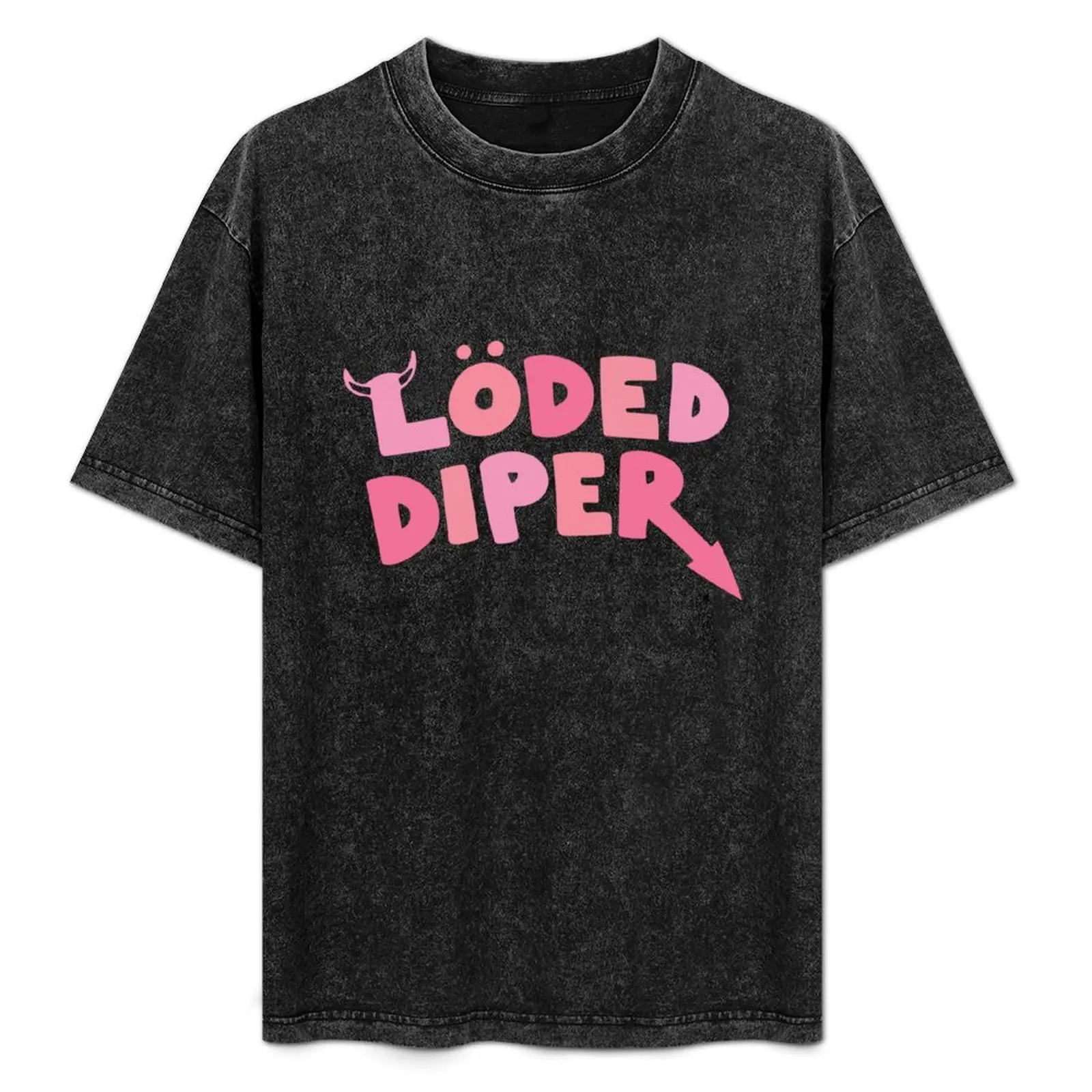 

Футболка loded diper, повседневная модная хлопковая футболка с коротким рукавом