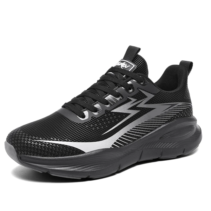 

New leather-uppers, waterproof men's shoes for all seasons, thick-soled shock-absorbing sports and casual shoes, anti-slip, wear