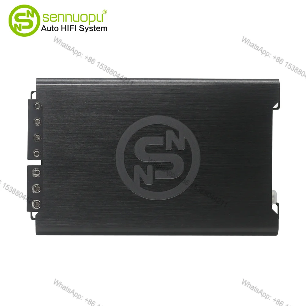 Hot Selling Sennuopu for 2 Channel Class D Amplifier 2x150W Mono Car Professional Amp K400.2D 12V with Equalizers