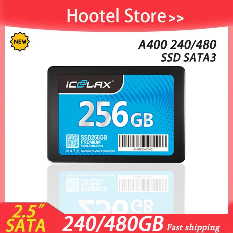 SSD SATA 3 2.5 inch International Popular Brand A400 Internal Solid State Drive Hard Disk SSD 240GB 480GB For Notebook PC