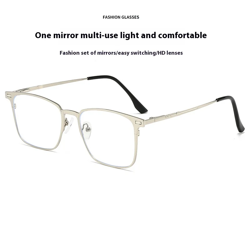 Myopia Reading Polaroid Clip on Sunglasses Prescription Progressive Multifocal Glasses Men's Outdoor Fishing Optical Glasses