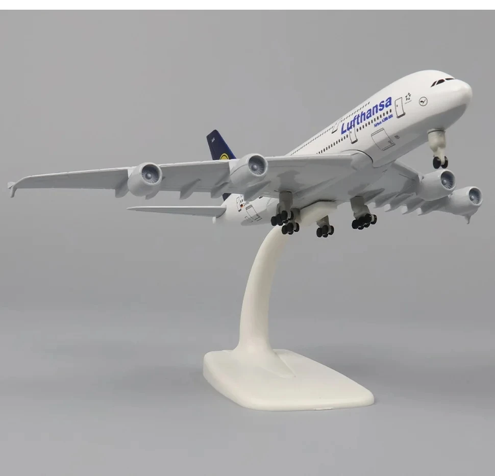 Flugzeuge Modell 20CM Flugzeug Spielzeug Für Kinder A380 Luthansa Airlines Flugzeuge Legierung Material Luftfahrt Simulation Modell Flugzeug Teile